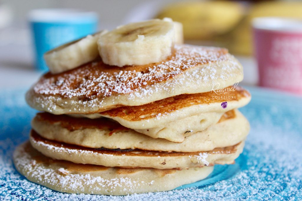 pancakes vegani alla banana